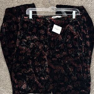 Zara ‘Charlotte’ Velvet Trousers